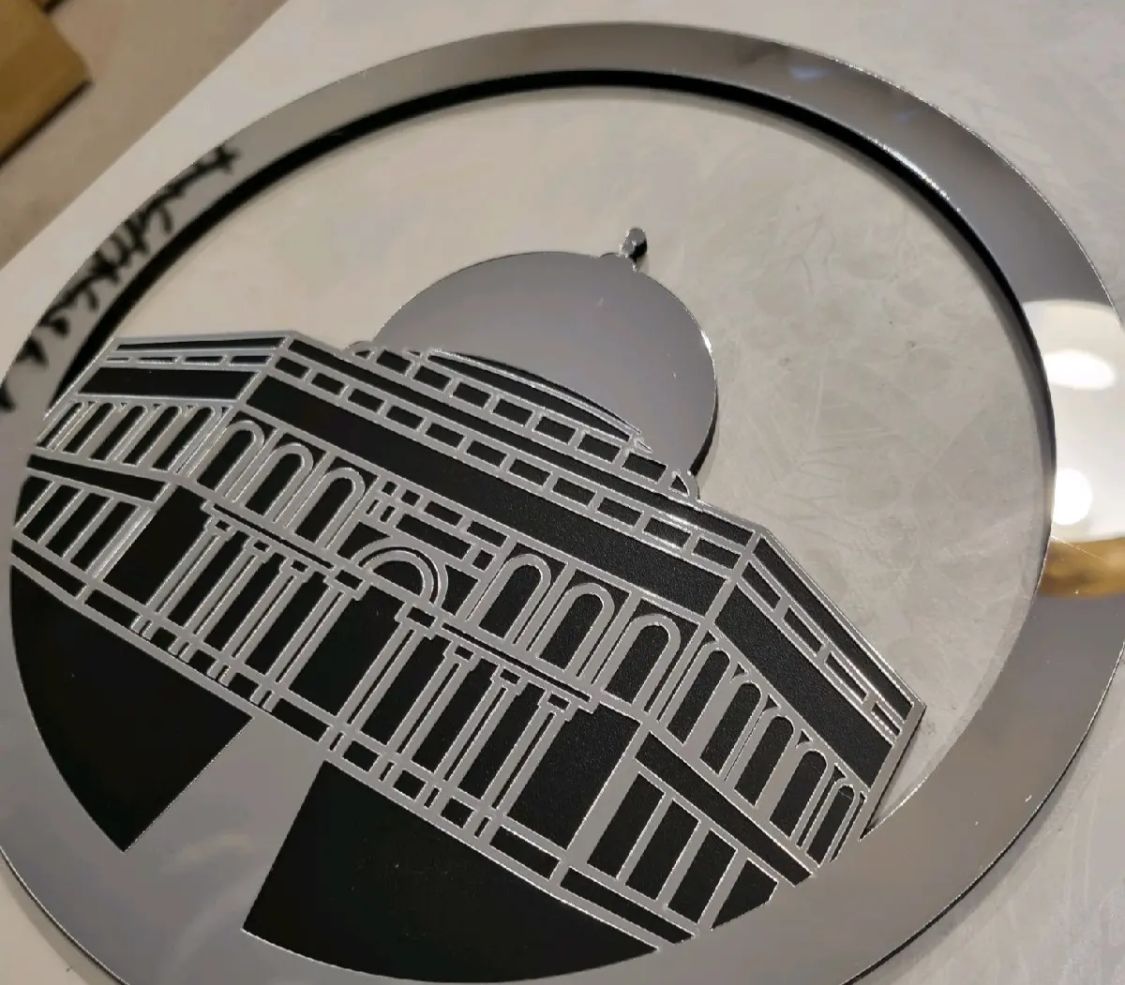 Islamic Landmarks 3 piece frame set 30*30cm islamic