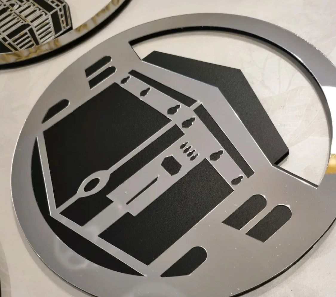 Islamic Landmarks 3 piece frame set 30*30cm islamic