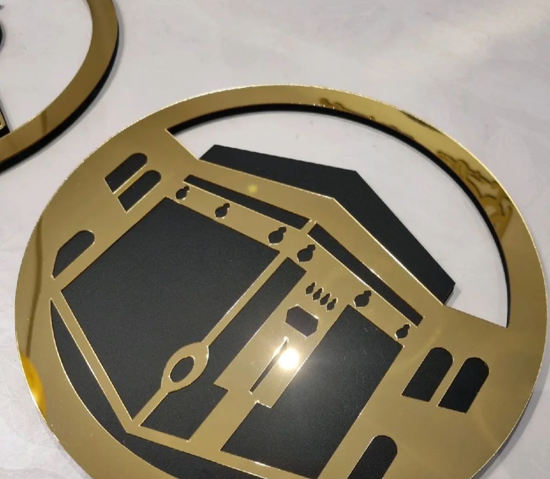 Islamic Landmarks 3 piece frame set 30*30cm islamic