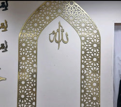 Geometric design mehrab for home decor